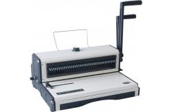 China A5 Paper Wire Spiral Binding Machine , 120 Sheets Small Spiral Binding Machine supplier