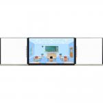 75 86 98 Inch ABA Type Intelligent Smart Touch Panel With Sided Boards Android Pc Camera Mic System All In One For Teaching Zoom Teams Meeting With Wifi Software for sale