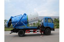 China Dongfeng Sewage Suction Truck 10CBM With Good Price for Sale supplier