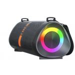 Dual 20W Speakers 7.4V 5000mAh Lithium Battery PVC ABS Metal Mesh Supports Bluetooth USB TF FM For Outdoor Enthusiasts for sale