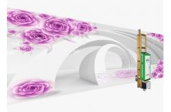 China Inkjet 3d CMYK Uv Wall Printer Customizable Blank Automatic Skip supplier
