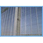 Security Wire Mesh Fence Panels , Galvanized Welded Wire Mesh Thick Zinc Coating for sale