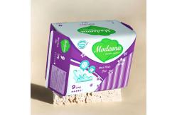 China Hypoallergenic Cotton Night Sanitary Towel Pads With Ultra Absorbent Mesh Top Sheet supplier