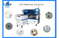 China LED light Lens mounting PCB processing pick and place machine 45000CPH 12 Heads supplier
