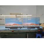 55'' 30'' Self Emission Capacitive Touch Display PCAP Table Stand Transparent OLED Signage for sale