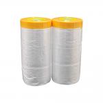 Plastic Protection Orange Masking Film For Spray Painting for sale