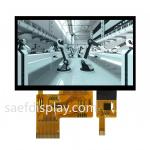 4.3 1000nit IPS TFT LCD with Capacitive Touch for sale