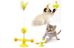 China Suction Cup Windmill Turntable Tease Odm Laser Pointer Cat Toy supplier