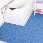 4500g/Sqm Eco Friendly Bathroom Anti Slip Floor Mat 25*25 for sale