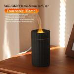 New Arrival New Hot Usb Essential Oil flame Aroma Diffuser Ultrasonic Air Portable Waterless Humidifier 100Ml Car Aroma Diffuser for sale