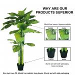 210cm Height Artificial Landscape Trees Green Princess For Store Decoration for sale
