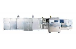 China Food Street Automatic Fossil Waffle Cone Maker Machine Stainless Steel supplier
