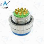 MIL-DTL-38999 Series 3 Copper Alloy Contacts Plug Stainless Steel Shell 20 Contacts Gold Finish for sale