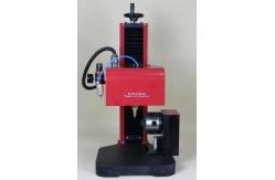 China WINDOWS Operating 150W Pneumatic Metal Marking Machine supplier
