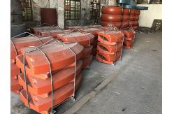 China Vertical Roller Grinding Disc Lining Plate High Chromium Cast Iron supplier