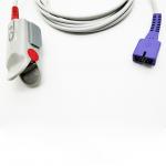 Encrypt Nellco Reusable Spo2 Sensors , TPU 3m Pulse Oximeter Finger Sensor
