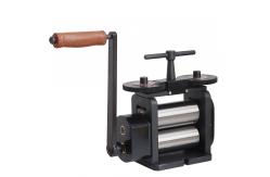 China 110/130mm Manual Jewellery Rolling Machine Adjustable Press Thickness supplier