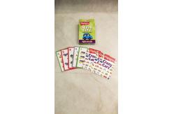 China Preschool Toddler Educational Flash Cards Paper Dry Eraser Memory Learning supplier