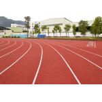 High Elasticity Eco Sports Flooring Prefabricated Rubber Athletic Track for sale