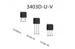 China Linear Power Mos Field Effect Transistor Vertical Structure 3403D-U-V supplier