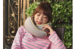 China 0 . 26KG Inflatable Neck Pillow , High Elasticity PVC Air Neck Pillow supplier
