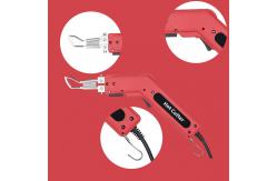 China Textile 100W Hot Knife Fabric Cutter With Electronic Micro Switch supplier