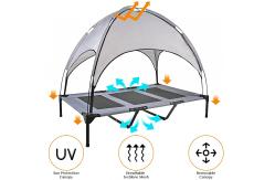 China Removable Canopy Portable Raised Extra Carrying Bag Pet Cot supplier