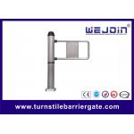 Turnstyle Gates Entrance Turnstiles Compatible with IC / ID / Bar Code for sale