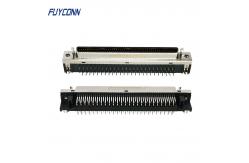 China 100 Pin SCSI Connector Female DIP Right Angle PCB MDR Connector supplier