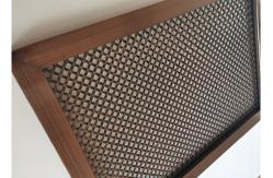 China Surface Finish Architectural Wire Mesh , Rigid Woven Wire Mesh For Cabinet supplier