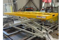 China 300kg Carrying Capacity Single Scissor Lift Table for Stationary Applications supplier