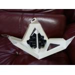 Pyramid Shape Macaron Stand Paper Pyramid Macaron Display Shelf Hold 18 Pcs