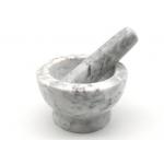 Natural Carve Marble Stone Mortar And Pestle Polished Kitchen Tool for sale