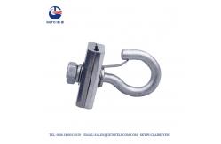 China CSC FTTH Carbon Steel Standard Drop Wire Hook supplier