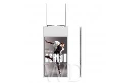 China White 25mm 2500 Nits High Brightness LCD Display Single Sided supplier