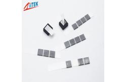 China Ceramic Filled Silicone Elastomer Heat Sink Pad for AD DC Power Adapters supplier