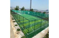 China Galvanised Line Post Pvc Coated Chain Link Fence Roll 4mm Diameter 6ft supplier