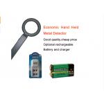 Circle Probe Hand Held Metal Detector Convenient Storage For Exhibition Security Check for sale