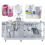 Liquid Detergent Filling Machine Laundry Detergent Spout Pouches Packaging Machine for sale