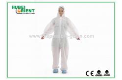 China Custom Light-Weight Disposable Use Coverall With Hood For Workers/Painters supplier