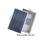 RV Boat Greenhouse PV Solar Panels 25 Watt UV - Resistant Silicone Material for sale
