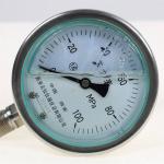 Precise Diaphragm Stainless Steel Pressure Meter Shock Proof Glycerine Liquid Filled Pressure Gauge for sale