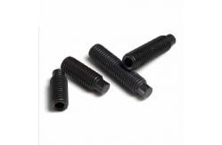China M4 Alloy Steel Extended Tip Set Screws Black Oxide Machine Screws supplier