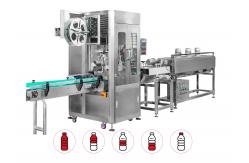 China 150bpm Sleeve Applicator For Bottles 25mm To 280mm Label Pasting Machine supplier