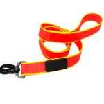 4ft Orange Waterproof Dog Leash , No Pull Unchewable Dog Leash For Small Medium Large Dogs for sale