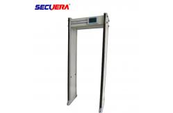 China Airport Archway Metal Detector Remote Controlled With LED Light Alarm supplier