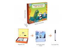 China Pen Control Wipe Clean Learning Flash Cards For 3-4 Year Old supplier