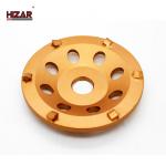 4'' 100mm 22.23mm Hole Diamond Grinding Cup Wheels No36 Grit Porcelain Tile Grinding Disc for sale