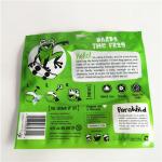 Environmental Friendly Leak Proof Three Side Sealed Mylar Packaging Bag With Zipper