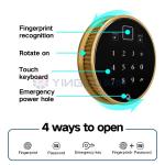 13kg Smart Home Safe Box Biometric Fingerprint Lock With Glossy Surface